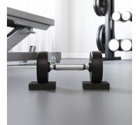 vidaXL Rubber Pad Black Rubber