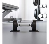 vidaXL Rubber Pad Black Rubber