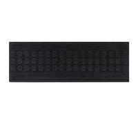 vidaXL Rubber Stair Treads 5-Pack - Flexible 25x75cm Non-Slip Step Mats for Enhanced Safety Indoors/Outdoors, Easy-to-Clean, Wear-Resistant