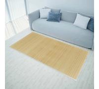 vidaXL Rug Bamboo 100x160 cm Natural