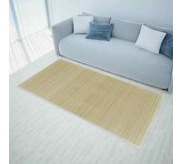 vidaXL Rug Bamboo 160x230 cm Natural