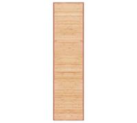 Berkfield Rug Bamboo 80X300 Cm Brown