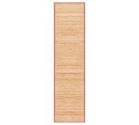 Berkfield Rug Bamboo 80X300 Cm Brown