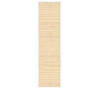 vidaXL Rug Bamboo 80x300 cm Natural