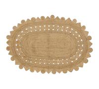 vidaXL Rug Brown 152 x 245 cm Jute