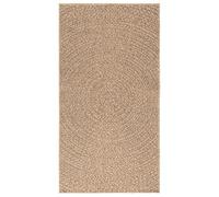 (80 x 150 cm, round) vidaXL Rug Floor Carpet for Indoor and Outdoor Door Mat Kitchen Rug Jute Look