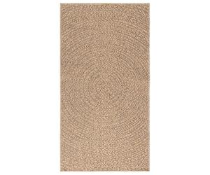 vidaXL Rug, Floor Carpet for Indoor and Outdoor, Door Mat for Patio Garden Balcony Yard, Kitchen Rug for Picnic Camping, Jute Look