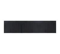 vidaXL Rug Rectangular Bamboo Runner Black 70 x 300 cm