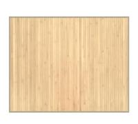 vidaXL Rug, Floor Carpet for Living Room Hallway, Area Rug for Decorative, Waterproof Floor Rug, Modern Style, Rectangular Light Natural Bamboo
