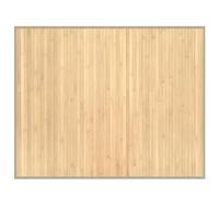 vidaXL Rug Floor Mat Area Rug Carpet Runner Rectangular Light Natural Bamboo