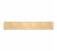vidaXL Bamboo Rug 80x1000 cm - Rectangular Light Natural Area Carpet Runner - Anti-Slip, Water-Resistant, Beige for Home/Organizations