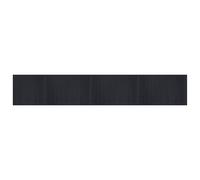 Rug Floor Mat Area Hallway Carpet Runner Rectangular Black Bamboo vidaXL