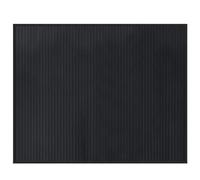 vidaXL Rug Floor Mat Area Rug Hallway Carpet Runner Rectangular Black Bamboo