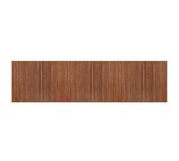 vidaXL Rug Floor Mat Area Rug Hallway Carpet Runner Rectangular Brown Bamboo