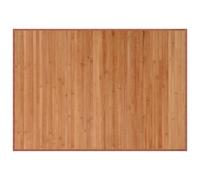 vidaXL Rug, Floor Carpet for Living Room Bedroom Hallway, Area Rug for Decorative, Waterproof Floor Rug, Modern Style, Rectangular Natural Bamboo