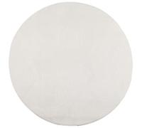 vidaXL Rug IZA Short Pile Scandinavian Look Cream Ø 100 cm NEW