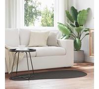 vidaXL Rug Folding Anthracite 80 x 150 cm Polyester