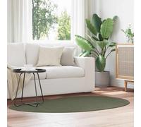 vidaXL Rug Folding Forest green 120 x 170 cm Polyester