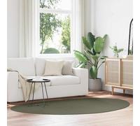 vidaXL Rug Folding Forest green 160 x 230 cm Polyester