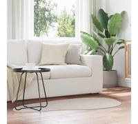 vidaXL Rug Folding Sand 80 x 150 cm Polyester