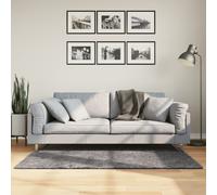 vidaXL Rug HUARTE Short Pile Soft and Washable Anthracite 80x150 cm