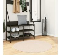 Rug Short Pile Soft and Washable Floor Mat Area Rug Bedroom Carpet vidaXL