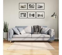vidaXL Rug HUARTE Short Pile Soft and Washable Beige 120x120 cm