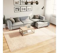 vidaXL Rug HUARTE Short Pile Soft and Washable Beige 240x340 cm