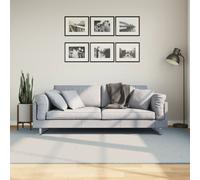 vidaXL Rug HUARTE Short Pile Soft and Washable Blue 160x230 cm