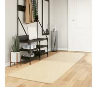 vidaXL Rug HUARTE Short Pile Soft and Washable Cream 80x250 cm