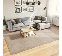 vidaXL Rug HUARTE Short Pile Soft and Washable Sand 240x340 cm