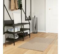 vidaXL Rug HUARTE Short Pile Soft and Washable Sand 60x110 cm