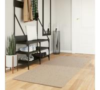 vidaXL Rug HUARTE Short Pile Soft and Washable Sand 80x200 cm