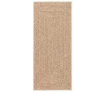 vidaXL Rug, Indoor and Outdoor Floor Carpet for Decorative, Area Rug for Hallway, UV-resistant Floor Rug, Carpet Flooring, Beige Jute Look