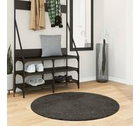 vidaXL Rug Shaggy Rug Fluffy Area Rug ISTAN High Pile Shiny Look Anthracite