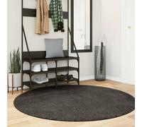 vidaXL Rug Shaggy Rug Fluffy Area Rug ISTAN High Pile Shiny Look Anthracite
