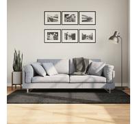 vidaXL Rug ISTAN High Pile Shiny Look Anthracite 100x200 cm