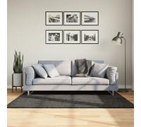 vidaXL Rug Shaggy Rug Fluffy Area Rug ISTAN High Pile Shiny Look Anthracite