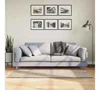 vidaXL Rug ISTAN High Pile Shiny Look Beige 80x150 cm