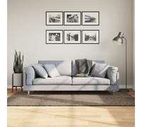 vidaXL Rug Shaggy Rug Fluffy Area Rug Soft ISTAN High Pile Shiny Look Grey