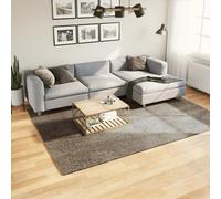 vidaXL Rug ISTAN High Pile Shiny Look Grey 200x280 cm