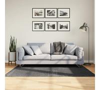 vidaXL Rug IZA Short Pile Scandinavian Look Anthracite 120x170 cm