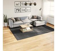 Rug Fluffy Area IZA Short Pile Scandinavian Look Anthracite vidaXL