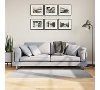 vidaXL Rug IZA Short Pile Scandinavian Look Grey 80x150 cm