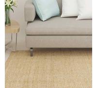 vidaXL Rug Natural Sisal 80x300 cm UK
