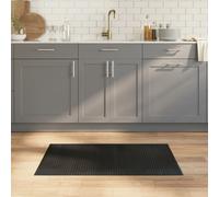 vidaXL Rug Rectangular Black 60x100 cm Bamboo