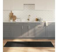 vidaXL Rug Rectangular Black 60x200 cm Bamboo