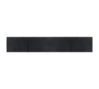 vidaXL Rug Rectangular Black 70x400 cm Bamboo