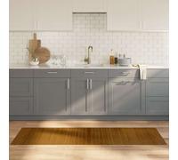 vidaXL Rug Rectangular Brown 60x200 cm Bamboo