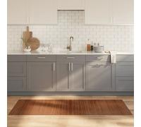 vidaXL Rug Rectangular Brown 70x200 cm Bamboo